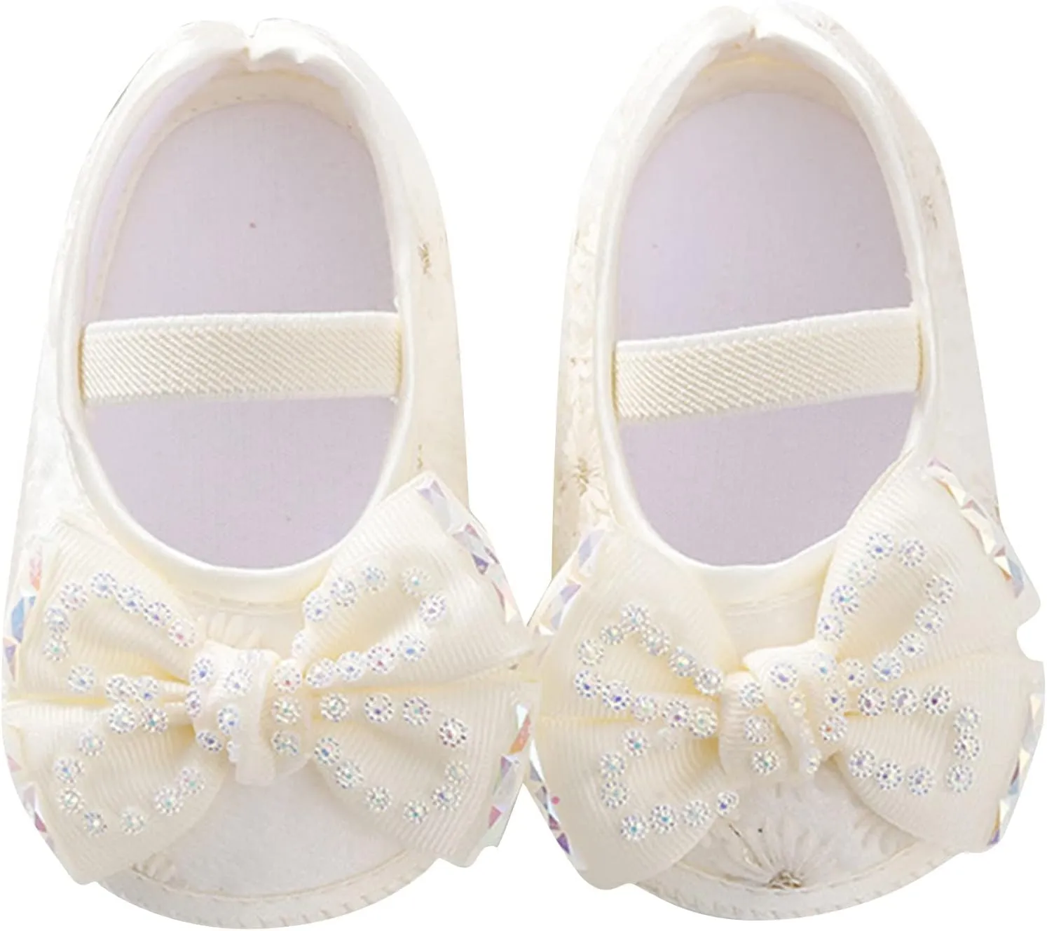 Baby Boy Shoes Baby Shoes Fashion Soft Sole Toddler Shoes Pearl Dress Flower Princess Shoes Walking Shoes for Babies
