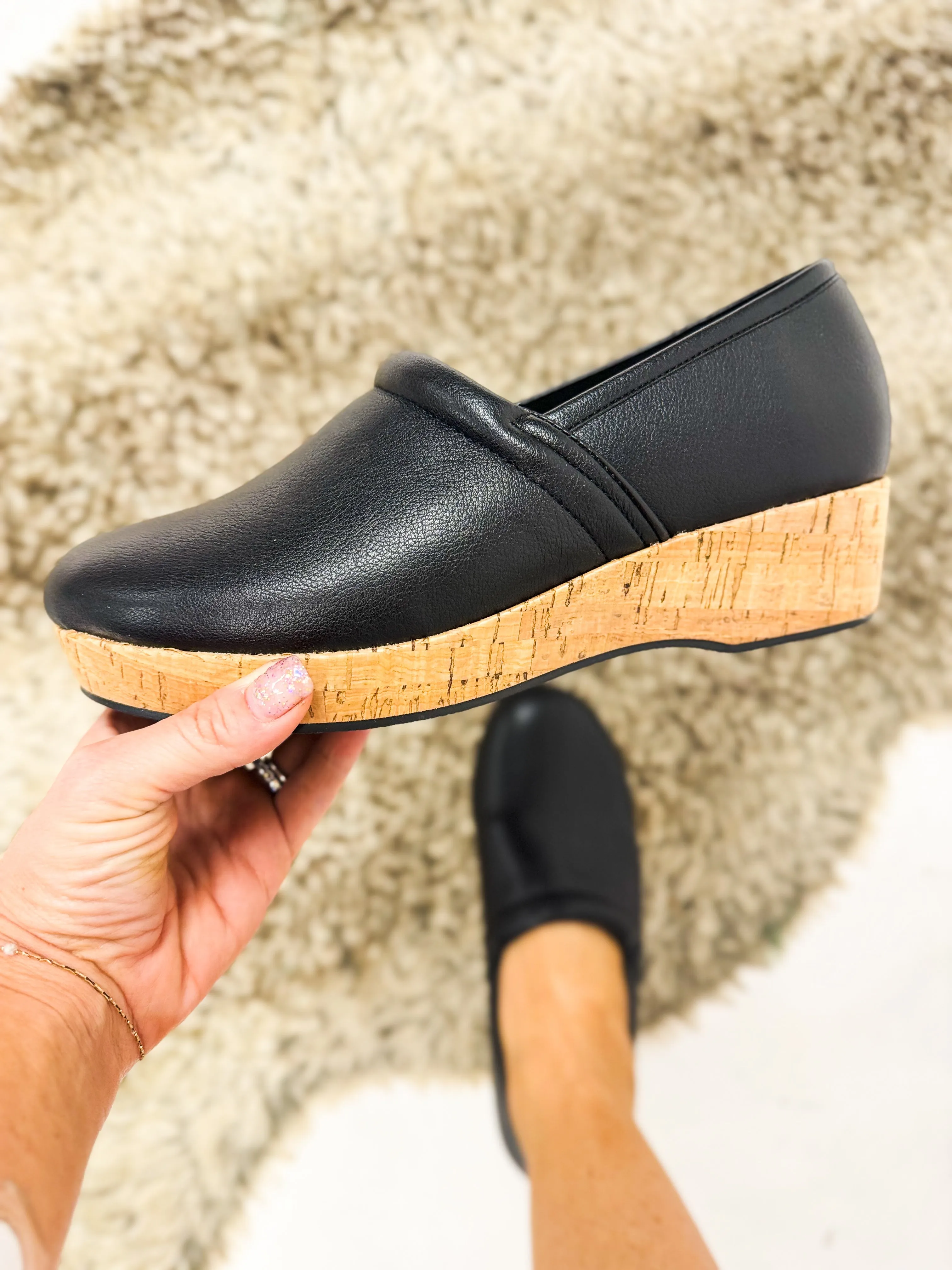 Corky's Black All Day Shoes FINAL SALE