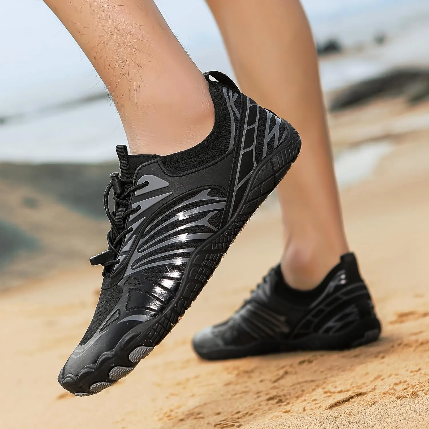 Footwear Pro Hike Barefoot Shoes Women Men Waterproof Trail Running Healthy & Non-Slip Barefoot Shoes for Women Beach Swim Surf Hiking Walking Shoes
