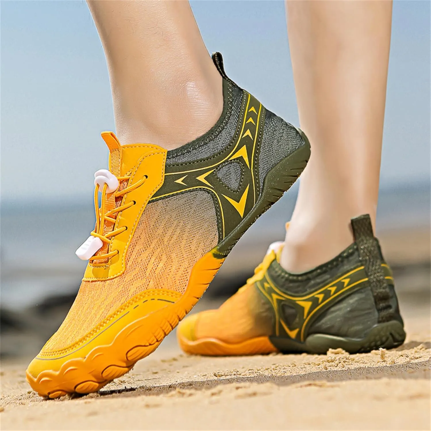 Hike Barefoot Shoes Womens Men Non-Slip Quick Dry Wide Toe Athletic Footwear Soft Comfortable Lightweight Hiking Beach Walking Shoes Unisex
