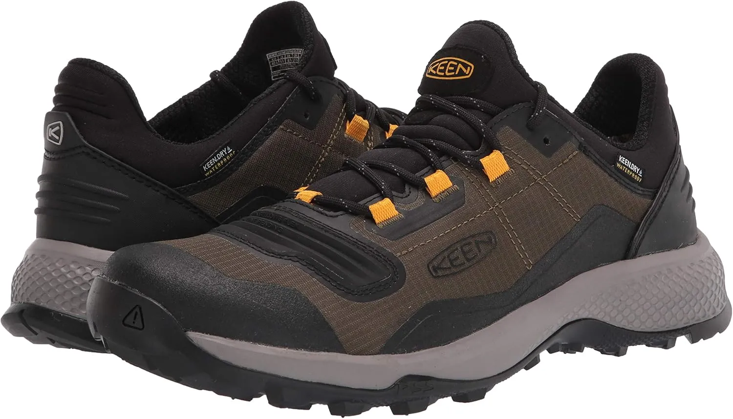 KEEN Men's Tempo Flex Low Height Lightweight Waterproof Hiking Shoes