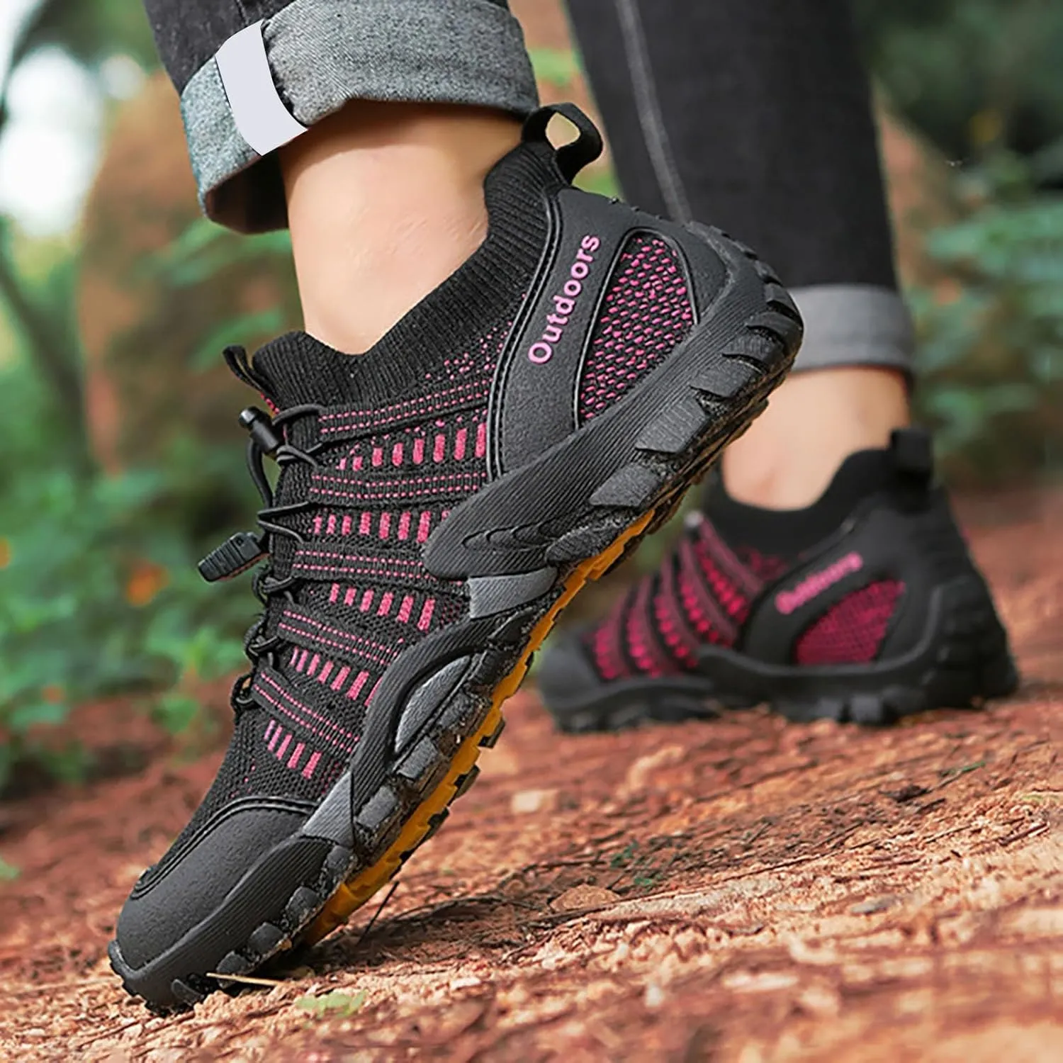Slip on Walking Shoes for Women Non Slip Memory Foam Comfortable Running Shoes Breathable Mesh Sports Workout Tennis Shoes Lightweight Fashion Sneakers